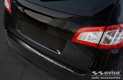 protector de parachoques trasero PEUGEOT 508 SW negro