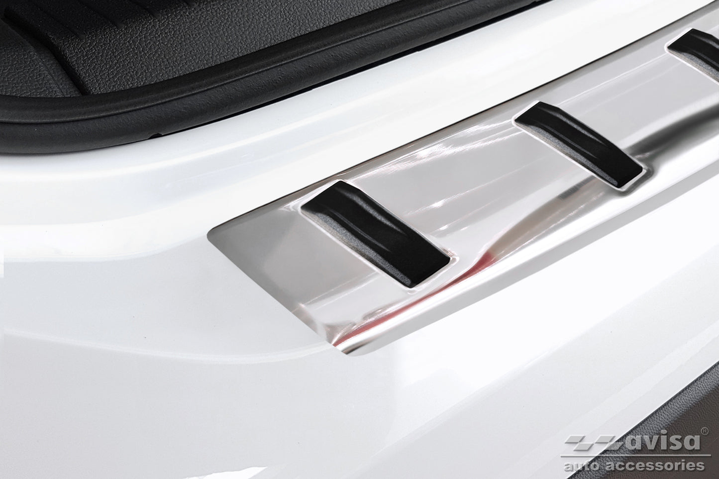 protector de parachoques trasero VW T-Cross plata