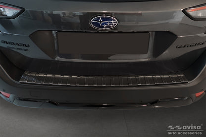 protector de parachoques trasero SUBARU OUTBACK (BT) negro