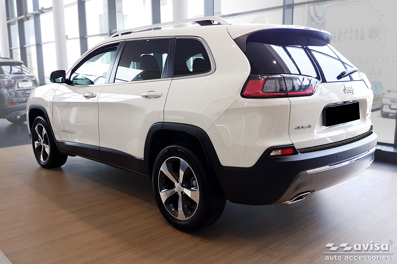 protector de parachoques trasero JEEP CHEROKEE