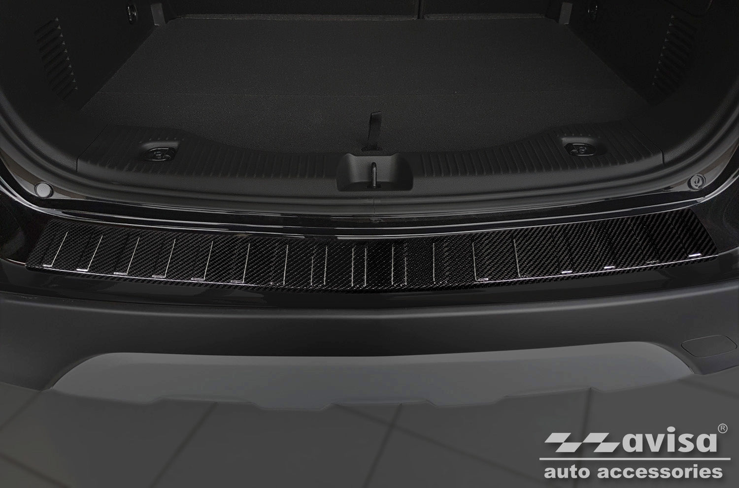 protector de parachoques trasero OPEL MOKKA X negro