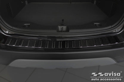 protector de parachoques trasero OPEL MOKKA X negro