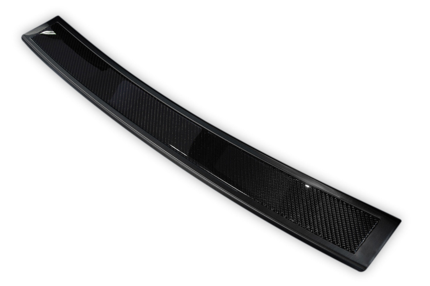 protector de parachoques trasero VW PASSAT B8 variant negro acero, negro fibra de carbono
