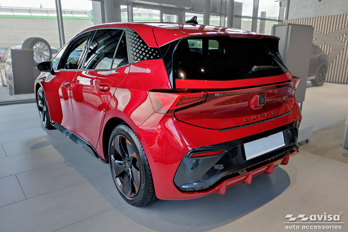 Protector umbral de puertas en relieve LIMITED EDITION CUPRA BORN hatchback negro /insertos en cobre