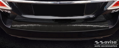protector de parachoques trasero VOLVO V60 combi negro 2018+
