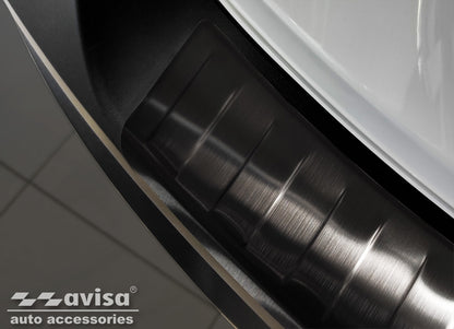 protector de parachoques trasero MAZDA MX-30 negro acero 2020+