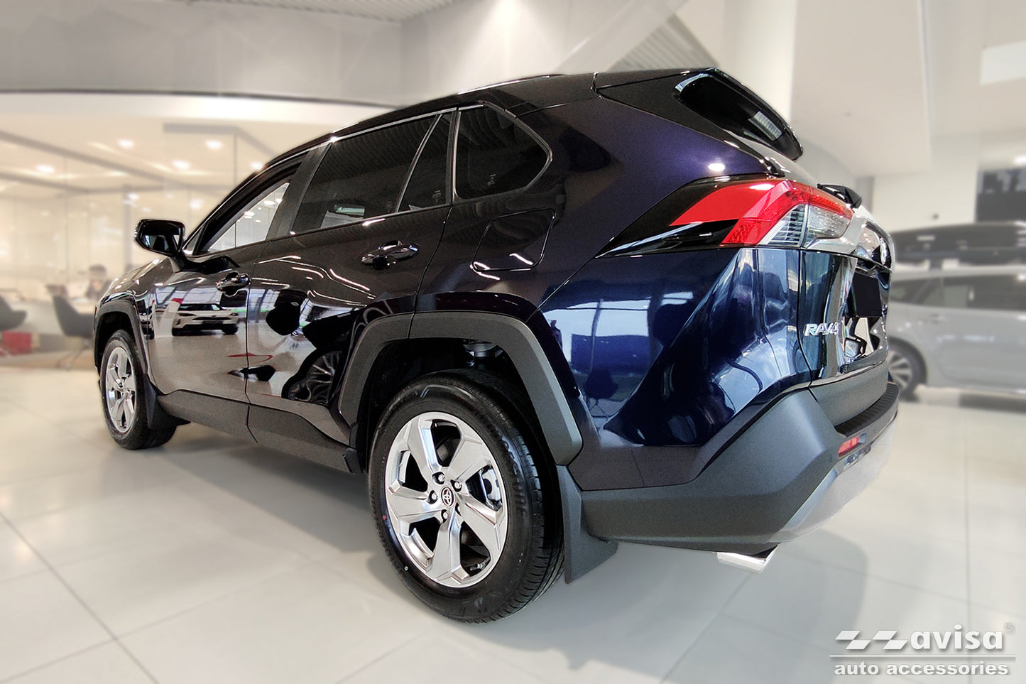 protector de parachoques trasero TOYOTA RAV4