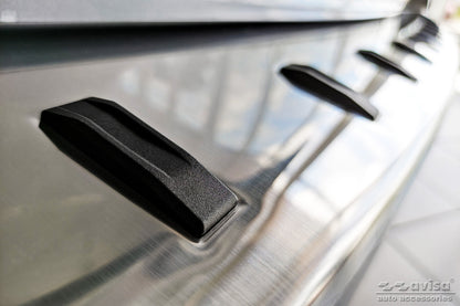 protector de parachoques trasero FORD FOCUS turnier plata