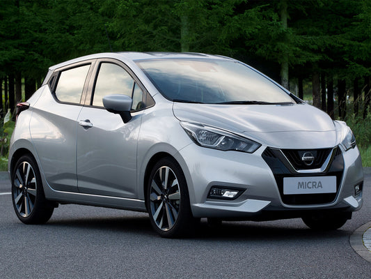 Correa decorativa para el portón trasero NISSAN MICRA negro