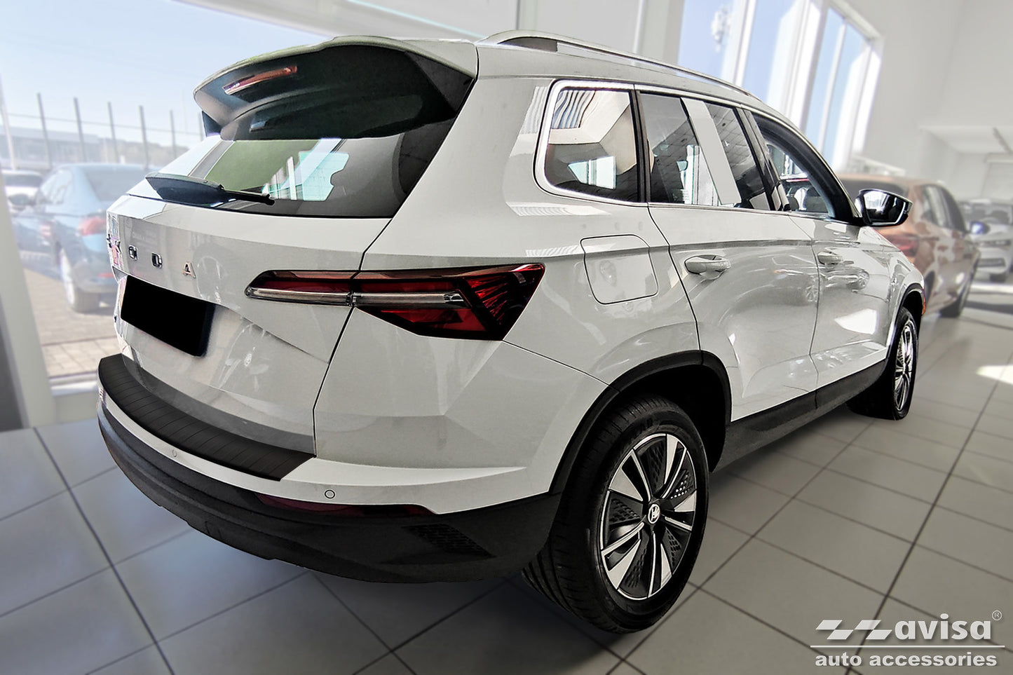 protector de parachoques trasero SKODA KAROQ 2022+