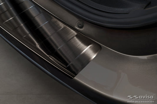 protector de parachoques trasero RENAULT GRAND SCENC negro
