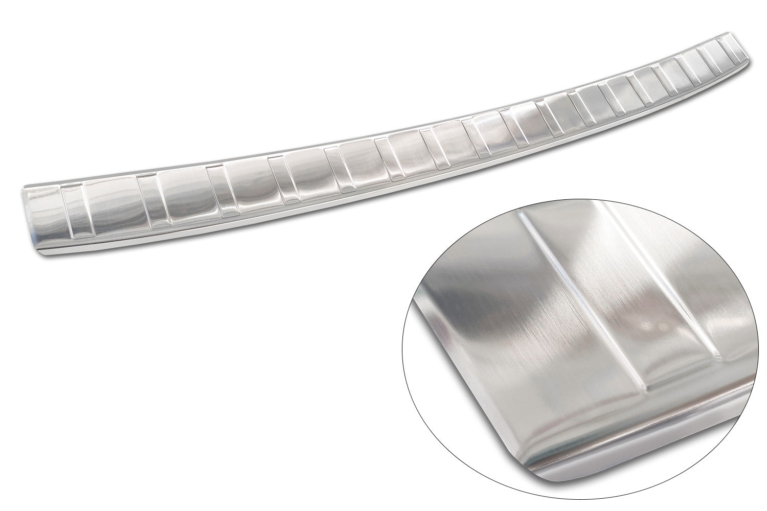 protector de parachoques trasero KIA SPORTAGE plata satinado 2021-25