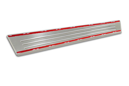 Protector umbral de puertas en relieve FORD TURNEO COURER plata satinado