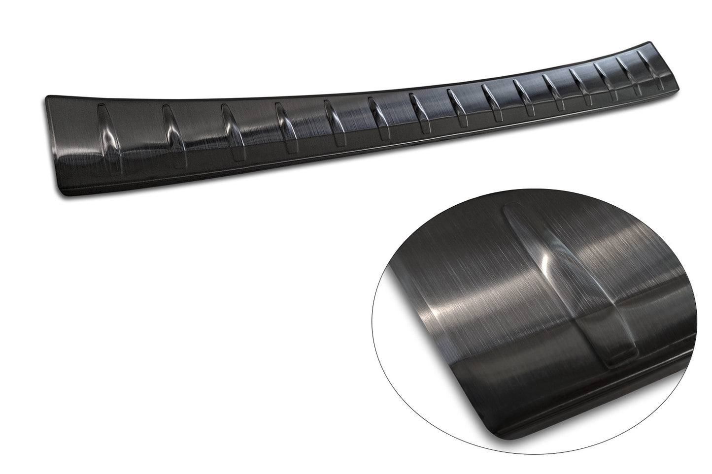 protector de parachoques trasero MAZDA 2 HYBRD (ZV) negro