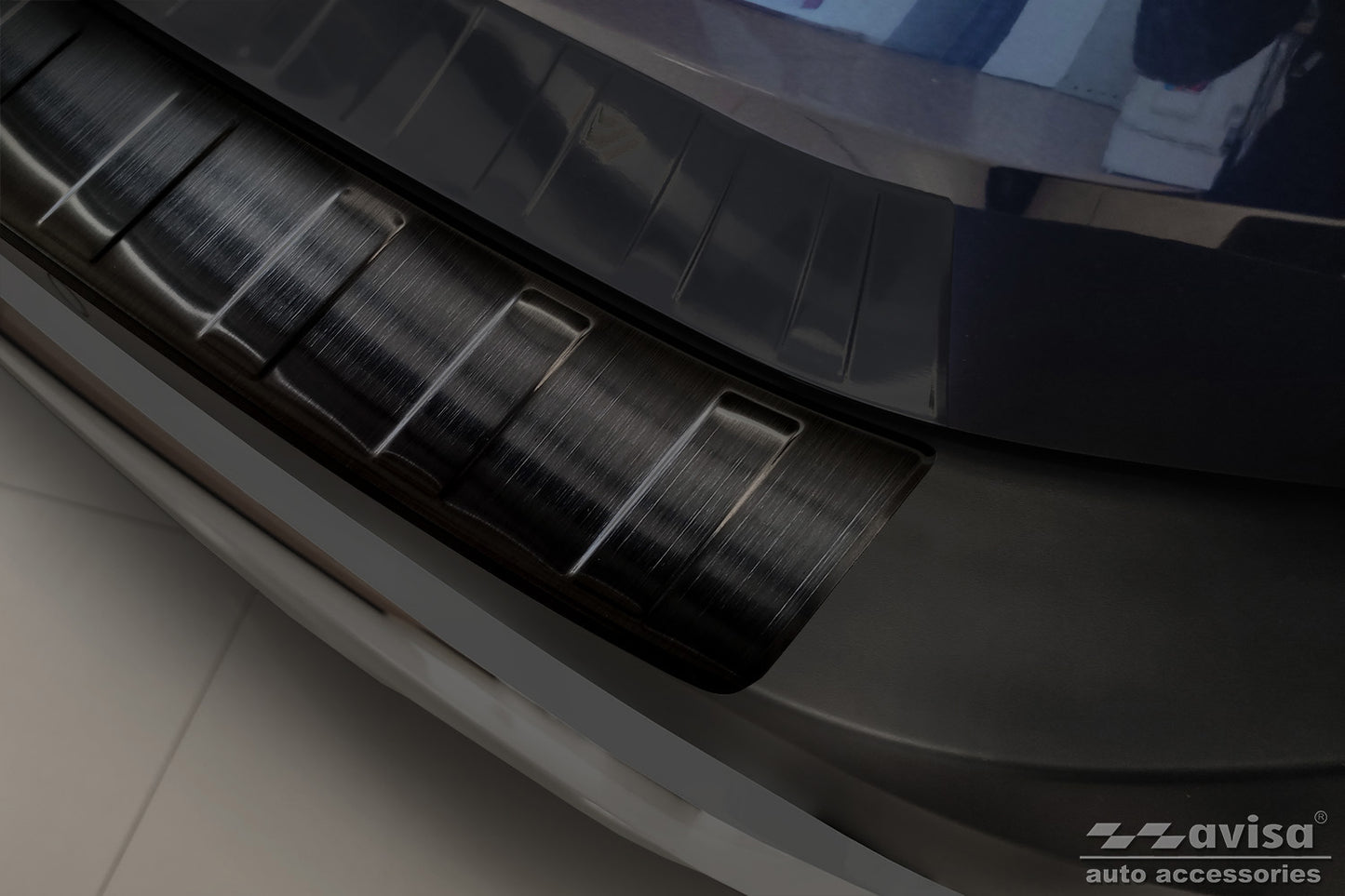 protector de parachoques trasero NISSAN X-TRAIL (T33) negro