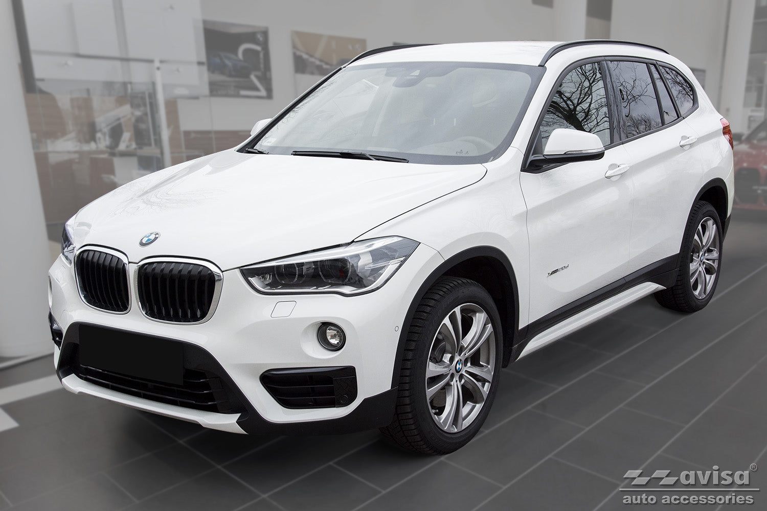 protector de parachoques trasero BMW X1 F48 2019-2022+