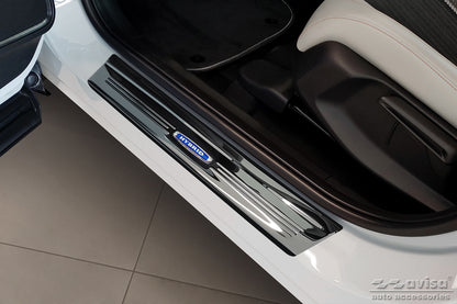 Protector umbral de puertas blue ''HYBRID ' HONDA HR-V negro espejo
