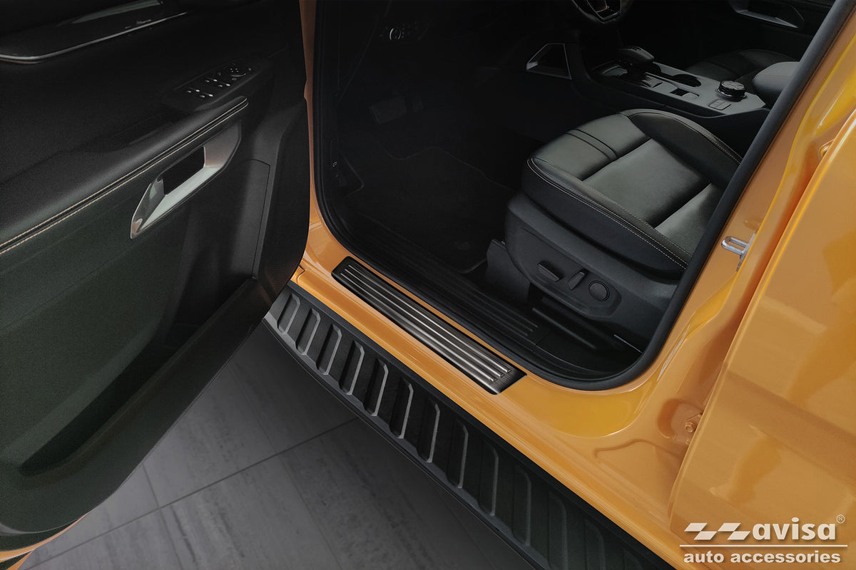 Protector umbral de puertas en relieve VW AMAROK negro