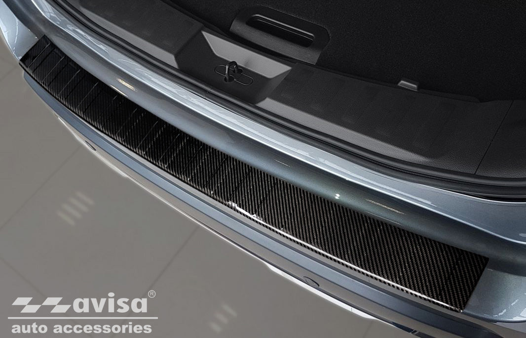 protector de parachoques trasero NISSAN X-TRAIL (T32) negro