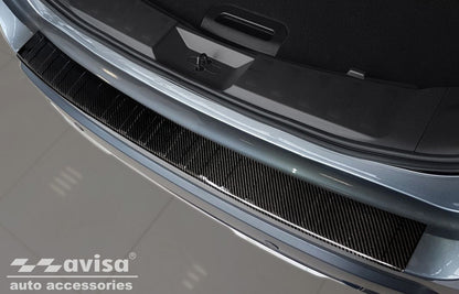 protector de parachoques trasero NISSAN X-TRAIL (T32) negro