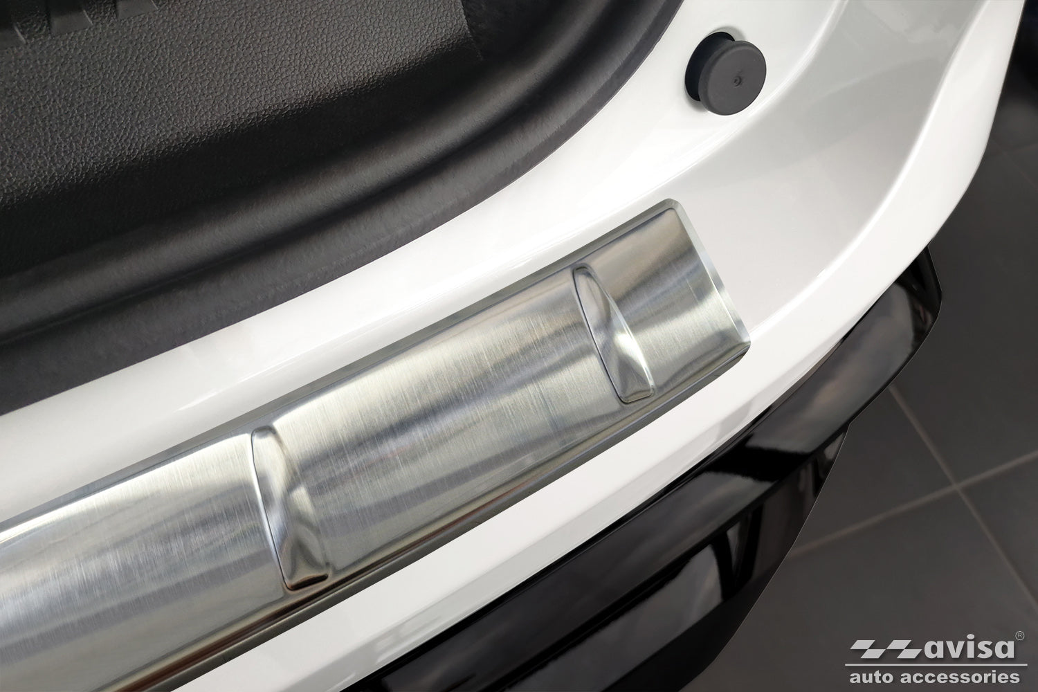 protector de parachoques trasero RENAULT ESPACE E-TECH plata satinado