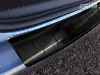 protector de parachoques trasero VW TOURAN negro