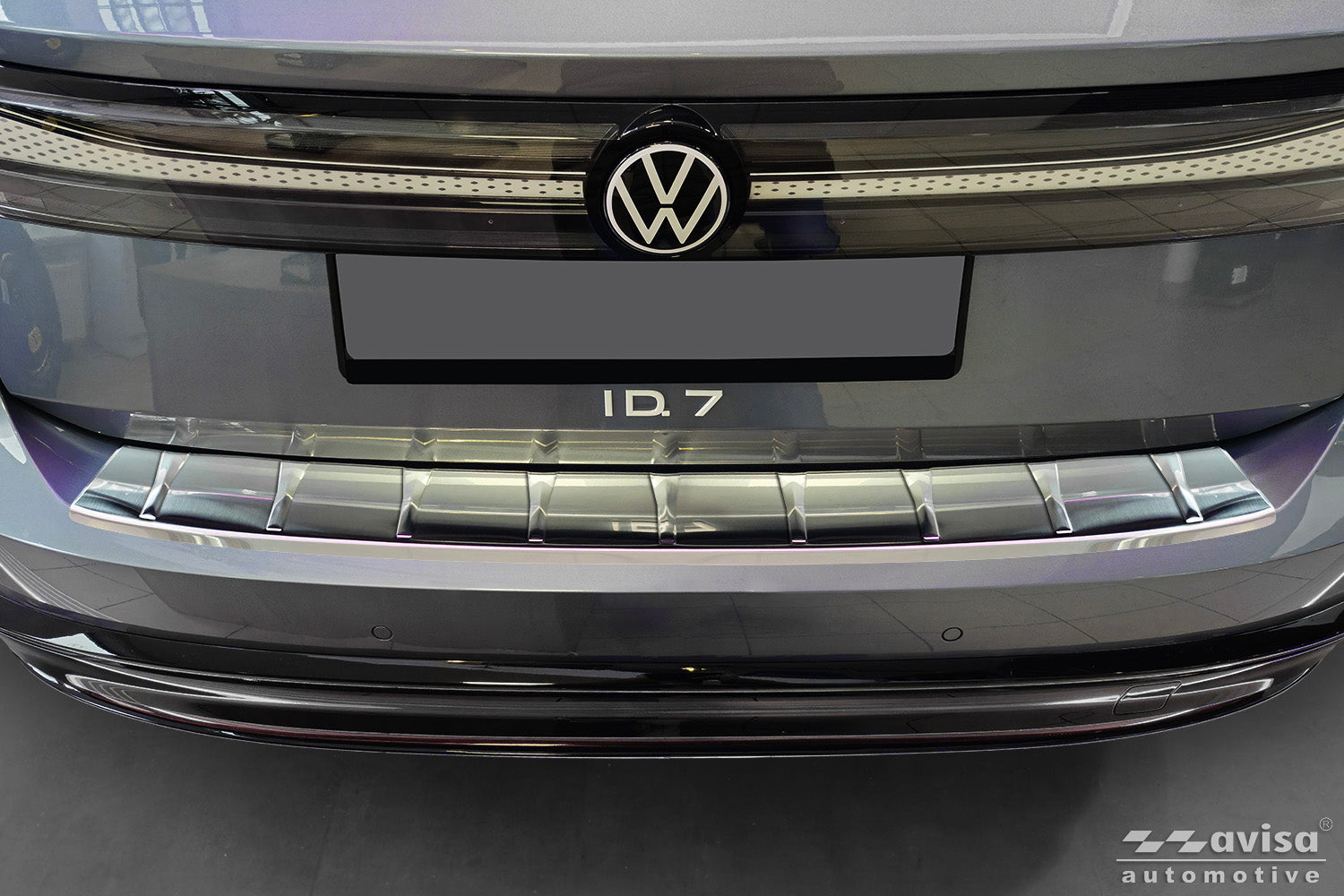 protector de parachoques trasero VW ID 7 TOURER plata