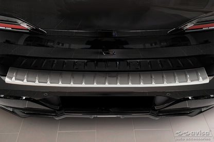 protector de parachoques trasero BMW 7 limousine plata
