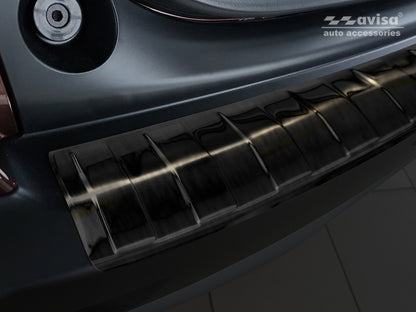 protector de parachoques trasero HONDA CR-V negro