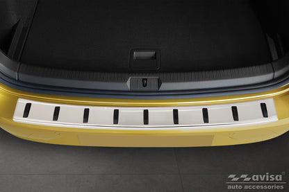protector de parachoques trasero VW GOLF plata