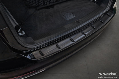protector de parachoques trasero AUDI A6 C8 negro