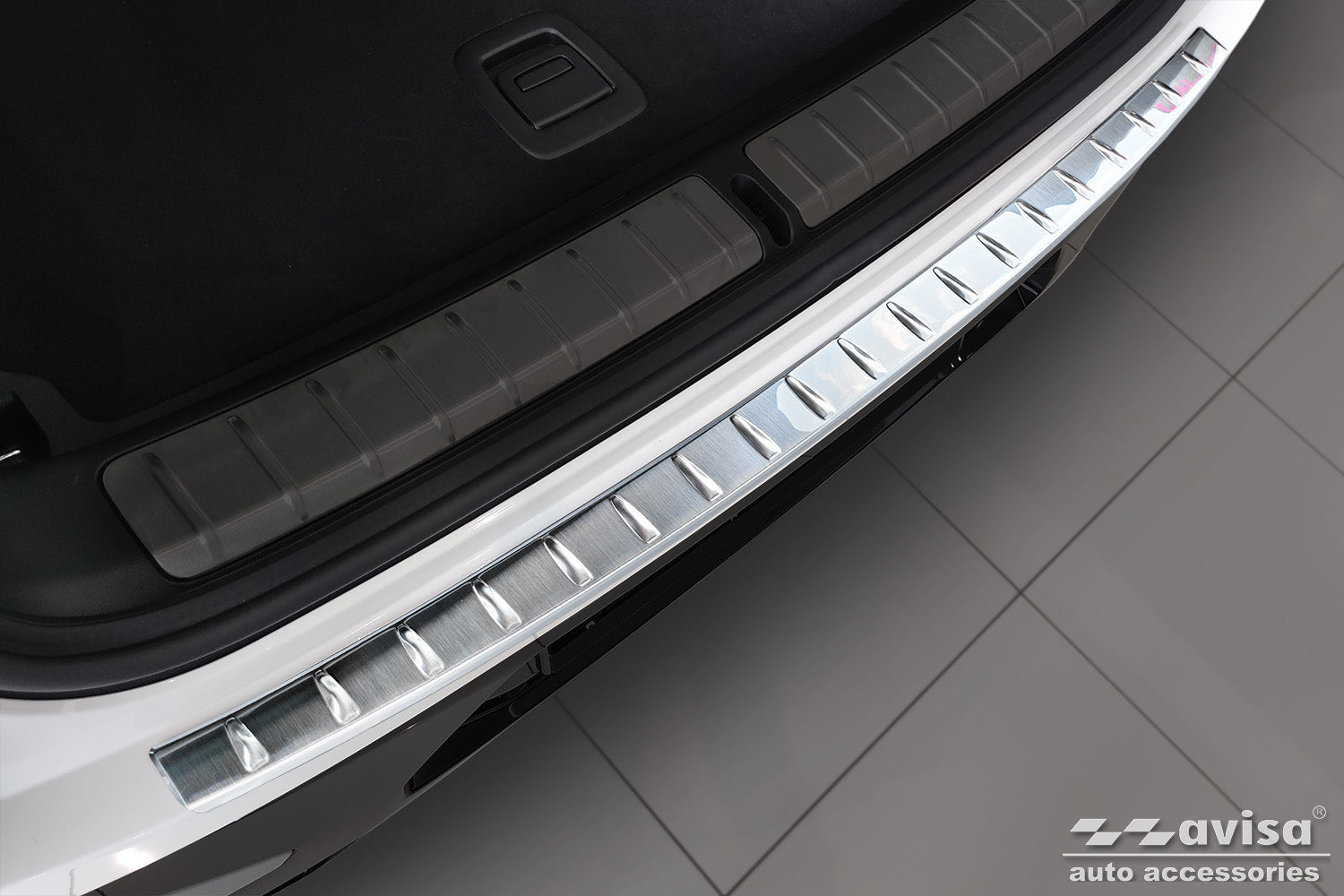 protector de parachoques trasero BMW X4 G02 plata