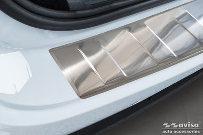 protector de parachoques trasero MERCEDES EQE suv (X294) plata