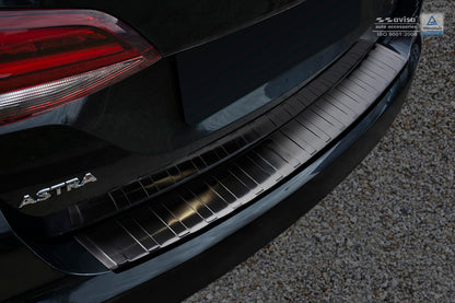 protector de parachoques trasero OPEL ASTRA sports tourer negro