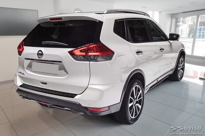 protector de parachoques trasero NISSAN X-TRAIL (T32) negro 2017-21