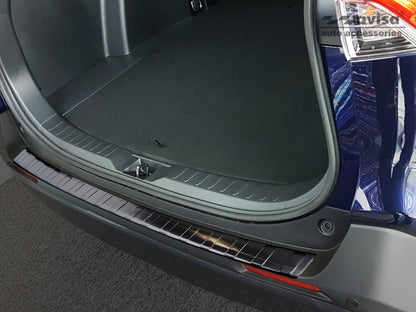protector de parachoques trasero TOYOTA RAV4 Hybrid negro