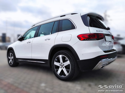 protector de parachoques trasero MERCEDES GLB (X247) crossover negro espejo