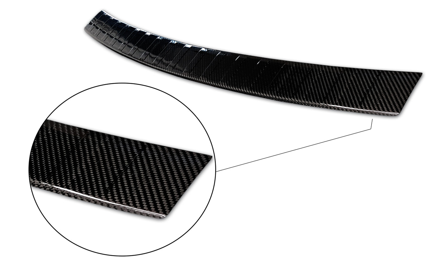 protector de parachoques trasero NISSAN X-TRAIL (T32) negro
