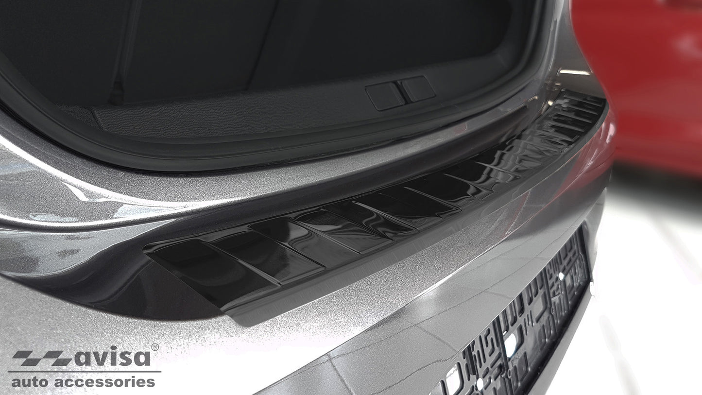 protector de parachoques trasero OPEL CORSA Corsa-e Edition negro