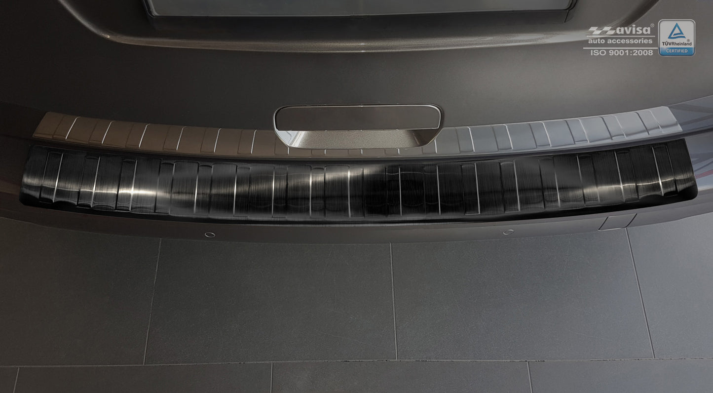 protector de parachoques trasero CITROEN SPACE TOURER negro 2016+