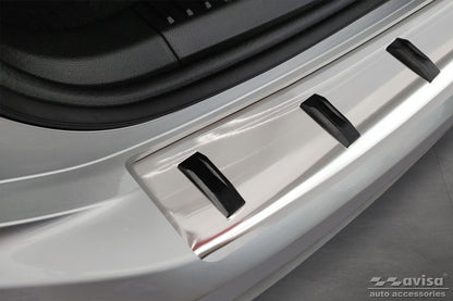 protector de parachoques trasero FORD FOCUS turnier plata