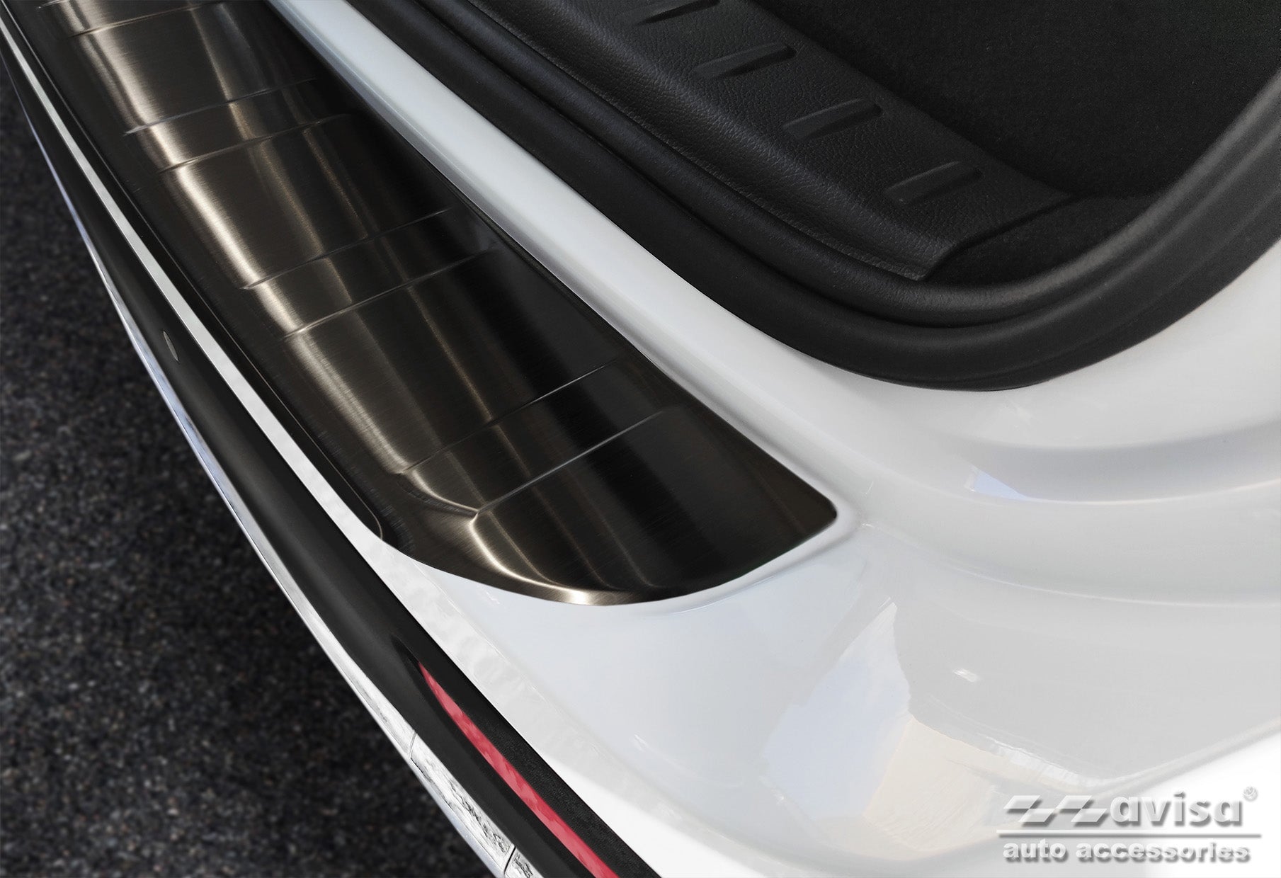 protector de parachoques trasero MERCEDES GLB (X247) crossover negro