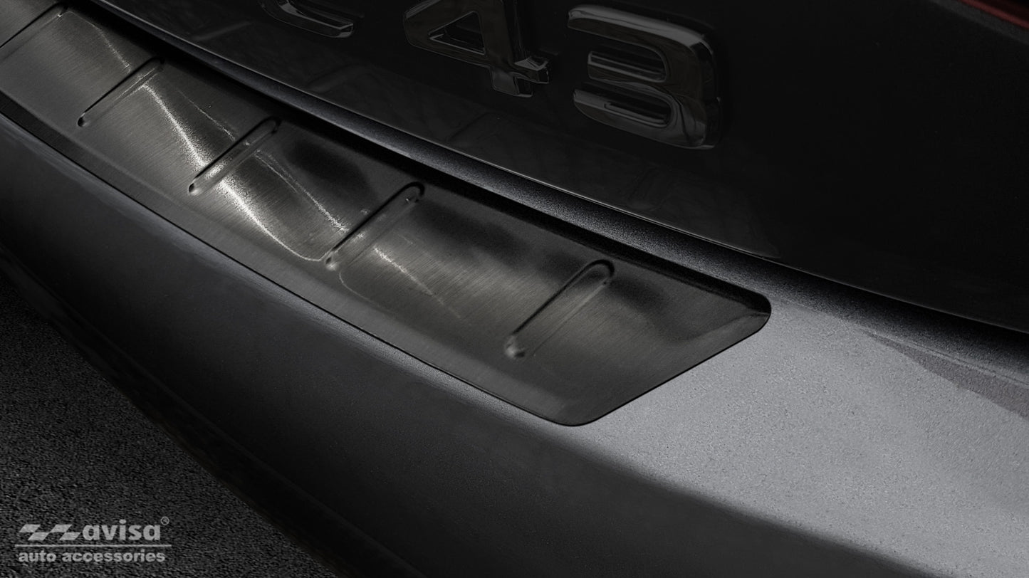 protector de parachoques trasero MERCEDES CLASE C C205 negro