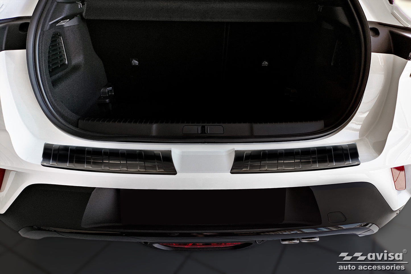 protector de parachoques trasero OPEL MOKKA negro