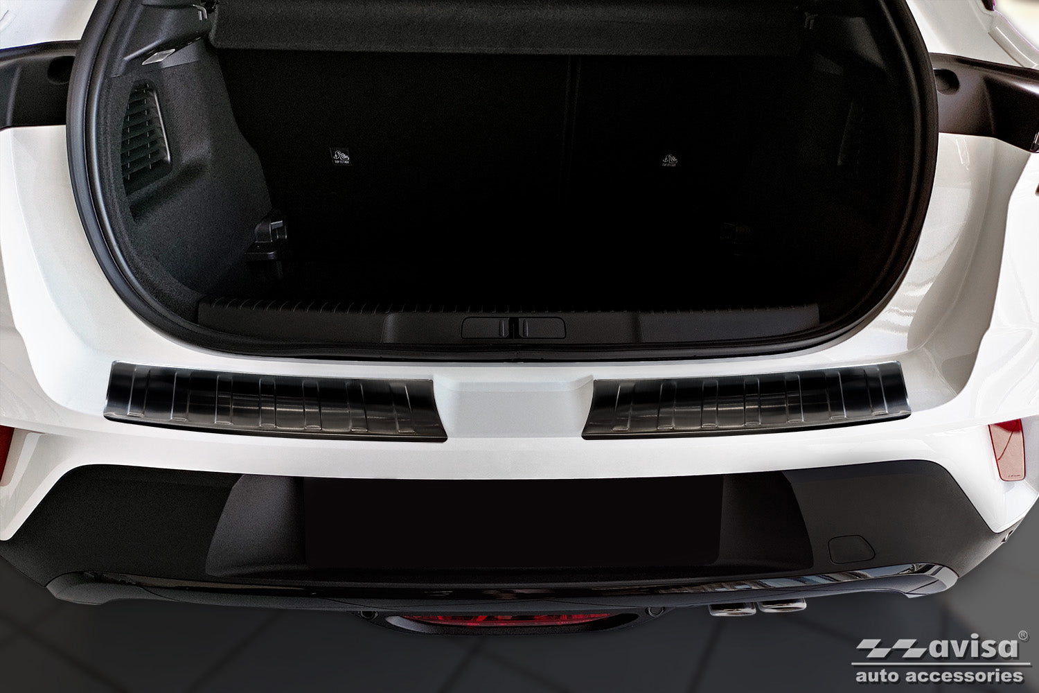 protector de parachoques trasero OPEL MOKKA negro