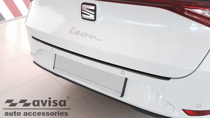 protector de parachoques trasero SEAT CUPRA LEON Sportstourer negro