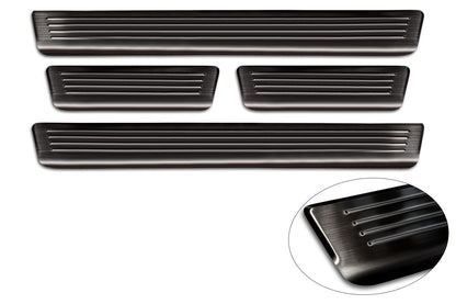 Protector umbral de puertas SKODA OCTAVIA combi negro