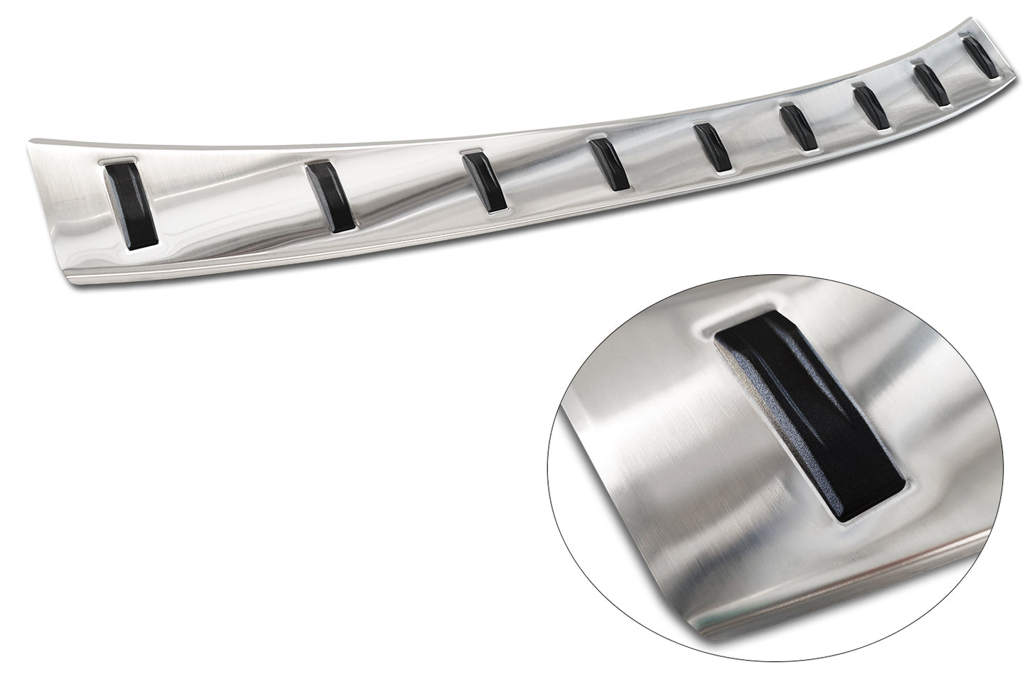 protector de parachoques trasero PEUGEOT 308 SW combi plata