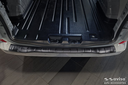 protector de parachoques trasero VW TRANSPORTER T7 negro