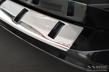 protector de parachoques trasero VW TIGUAN ALLSPACE plata